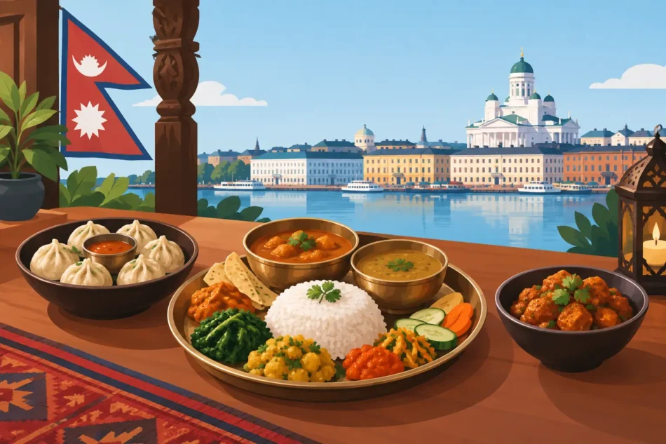 Mitä tilata nepalilaisessa ravintolassa Helsingissä?
